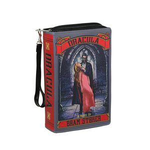 Bram Stoker'S Dracula Gothic Book-Shaped Clutch Bag With Crossbody Or Wrist >:(